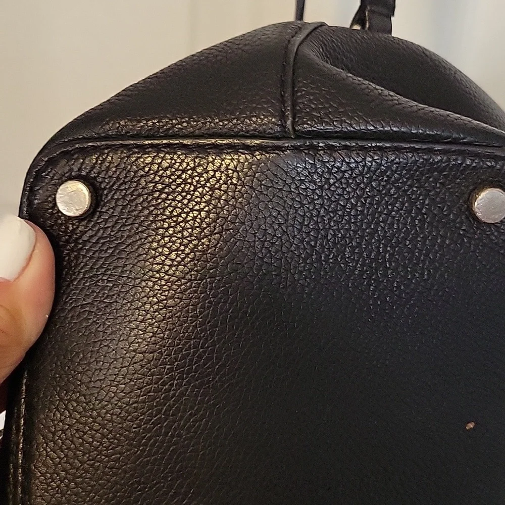Kate Spade Black Larchmont Avenue Evangelie Satchel